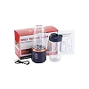 Rechargeable Portable Juicer Blender with 6 Blades and Mini Juice Cup – Multicolour
