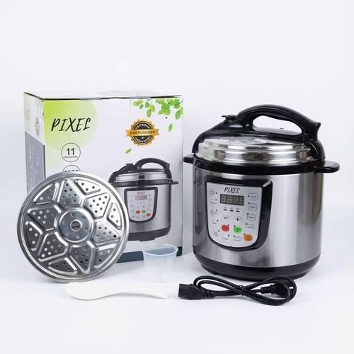 Pixel 6 L Multfunctional Electric Pressure Cooker, Food Steamer with 11 functions