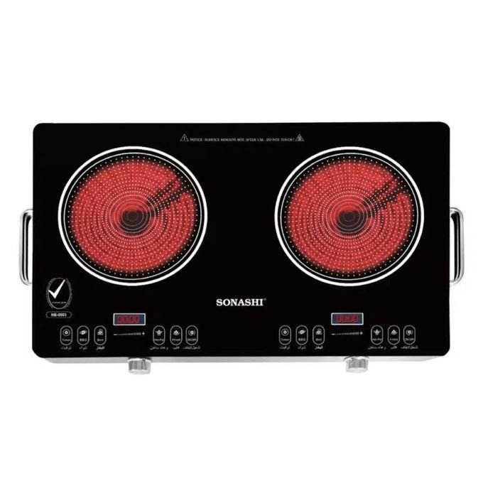Sonashi Double Infrared Cooker With Touch Sensor Control