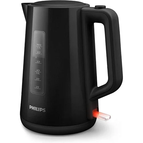Philips 3000 Series HD9318/21 Electric Kettle - 1.7L, 1850W Fast Boil - Black