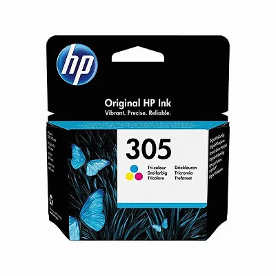 HP 305 Tri-Color Ink Cartridge for DeskJet Printers