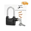 Siren Alarm Padlock – Weatherproof Long Shackle Anti-Theft Alarm Lock