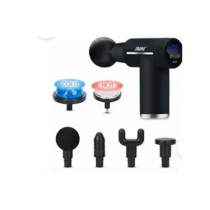 MDHL Hot & Cold Massage Gun with 6 Massage Heads