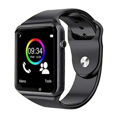 Unisex Advanced Touch Screen Smart Watch - Black