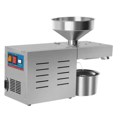 Commercial Stainless-steel Oil Extractor Machine - Silver