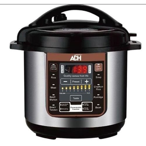 8 Litres ADH 17-in-1 Multipurpose Electric Pressure Cooker - Black