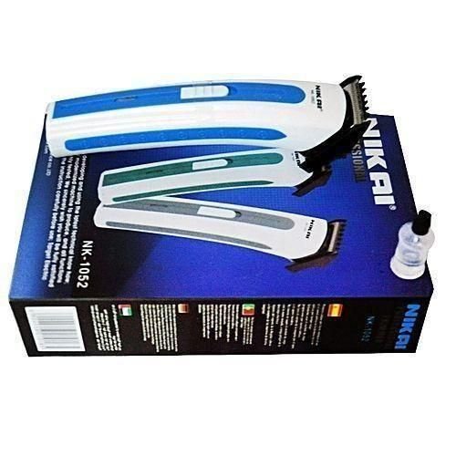 Nikai Rechargeable Hair Trimmer Cutter /Shaving For Men & Women - Grey,White,Blue
