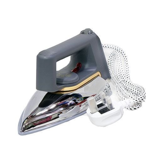 Non Stick Dry Flat Iron - Silver