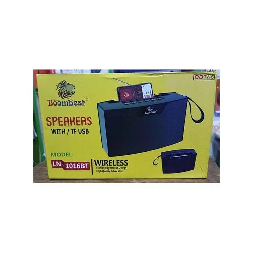 BoomBest LN-1016BT Wireless Bluetooth Speaker – Portable 10W Sound with FM, USB, TF &amp; AUX