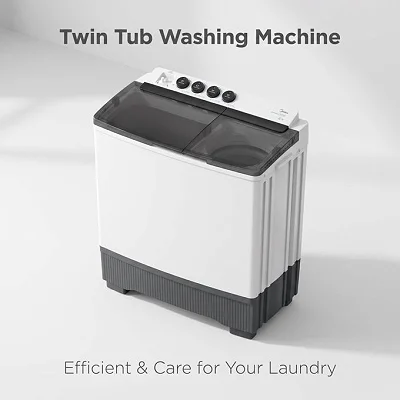 Midea 10kg Semi-Automatic Twin Tub Washing Machine