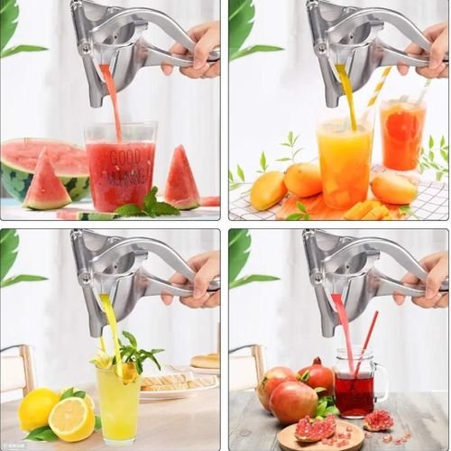 Manual Juice Squeezer Aluminum Aloy Hand Pressure Juicer