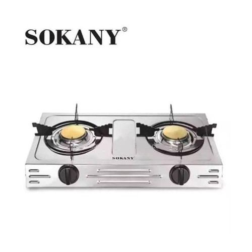 Sokany 2 Gas Burner Cooker Table Top Gas Stove Hob
