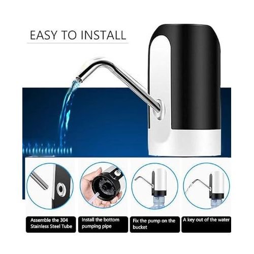 USB Automatic Water Dispenser Rechargeable Pump