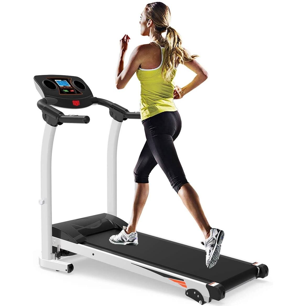 Electric Folding Treadmill Motorized with Incline for Home use.