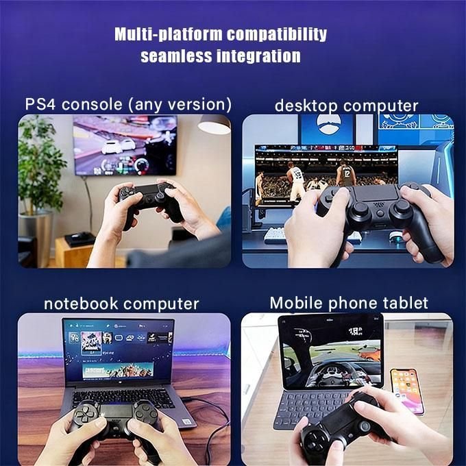 Original PS4 Bluetooth wireless controller - Gamepad with dual vibration joystick