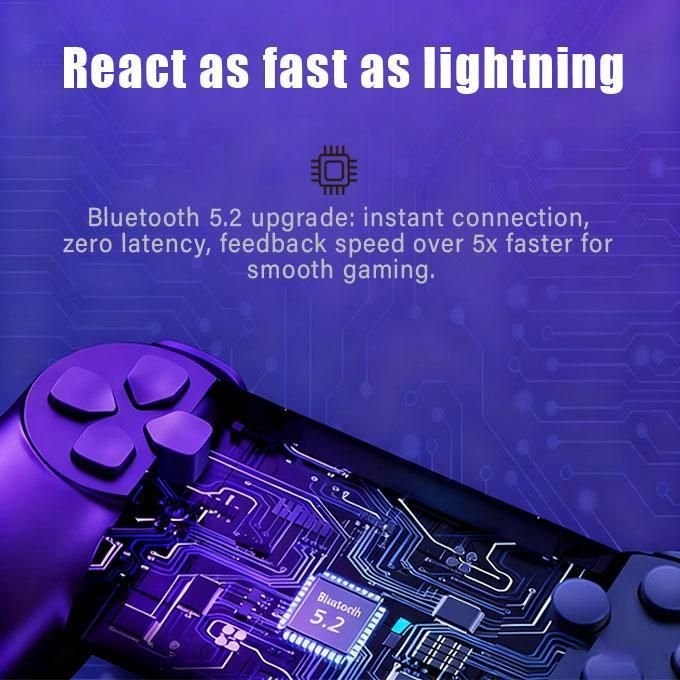 Original PS4 Bluetooth wireless controller - Gamepad with dual vibration joystick