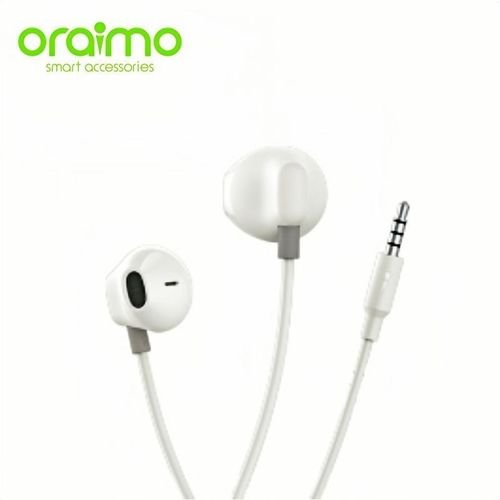 Oraimo 3.5MM Half In-ear Earphone Gold Thickened Cable