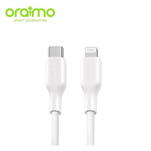 Oraimo Data Cable 3A 1M Type C To Lightning-  White
