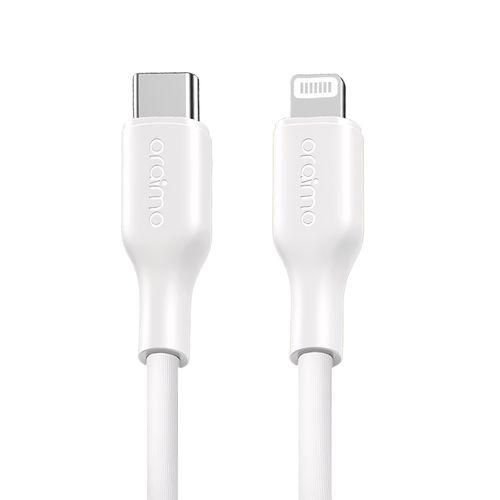 Oraimo Data Cable 3A 1M Type C To Lightning-  White