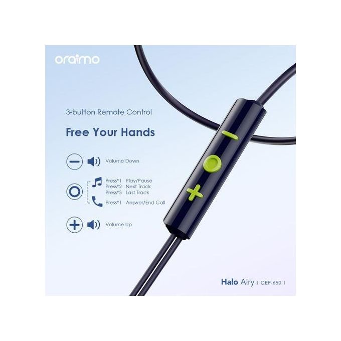 Oraimo Type-C  In-ear Wired Headphones