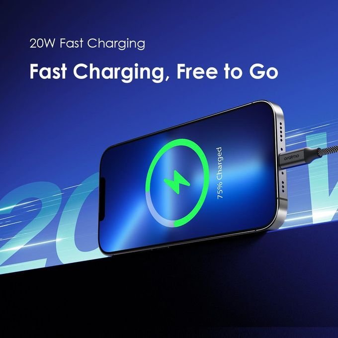 Oraimo Type-C to Lightning Data Cable Smart Fast Charging