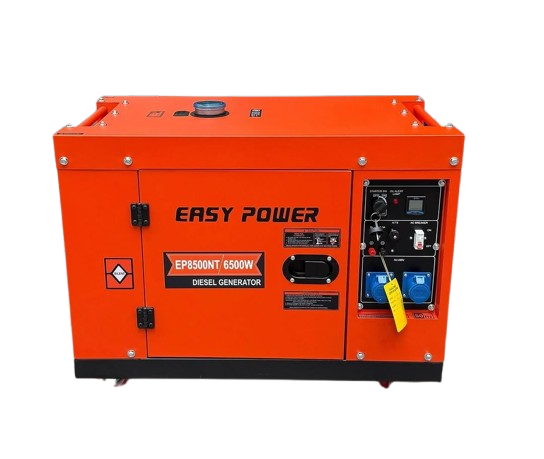 Diesel 6.5 KVA Yellow Silent Generator