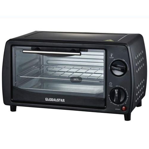 Global Star Electric Mini Oven,12 Litre -Black