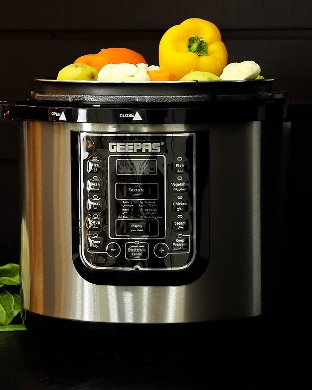 Geepass 14-in-1 Multi-Function Cooker, 8Liter Electric Pressure Cooker