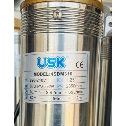 USK Unitech 62 Meters (203.4 feet) Submersible Electrical Water Pump