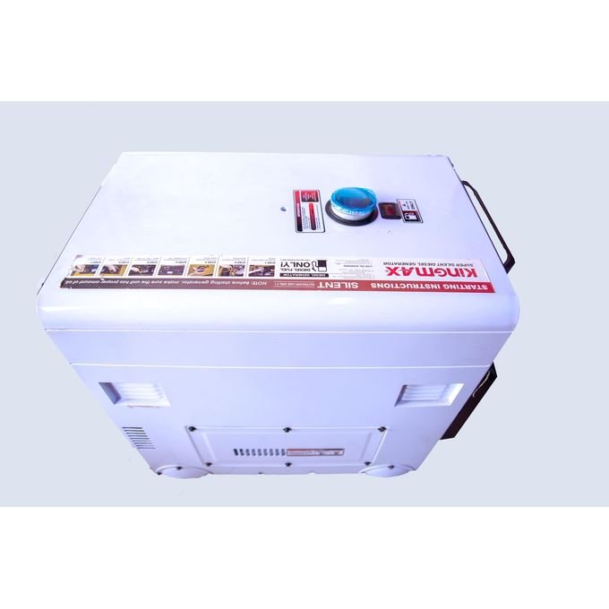 Kingmax 7KVA Silent Diesel Generator- Multicolor