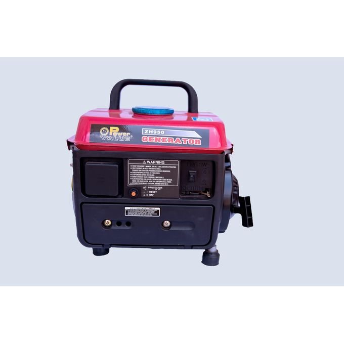 Power Value ZH950 TWO STROKE Gasoline Portable Generator - Red