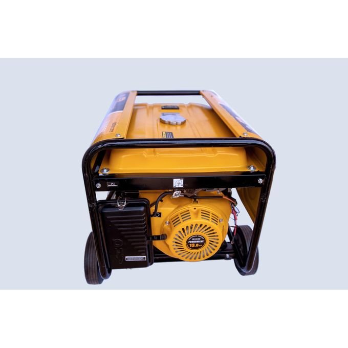 POWER VALUE Zh5500 Gasoline 4-Stroke Engine Generator - Yellow