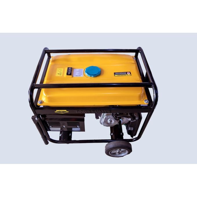7 KVA Petrol Engine Generator (ZH7500)  Power Value - Yellow