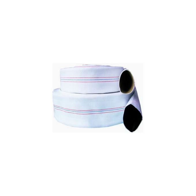 3 Inch Irrigation PVC Canvas Hose Pipe - White