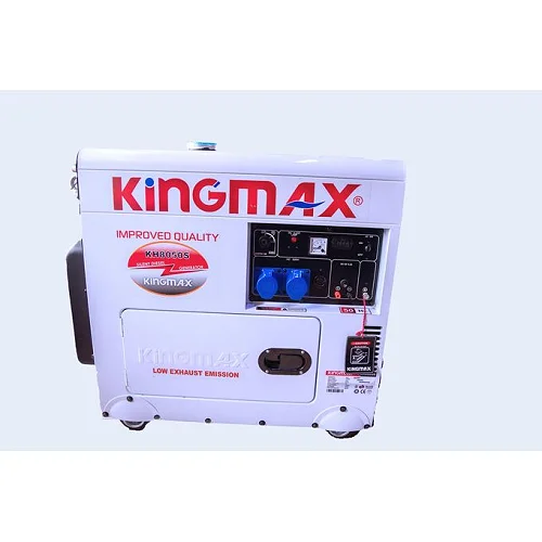 Kingmax 7KVA Silent Diesel Generator - White