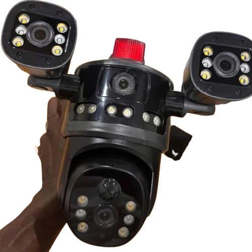 Ai Solar Camera 3-in-1: Wireless Security Outdoor Surveillance Camera