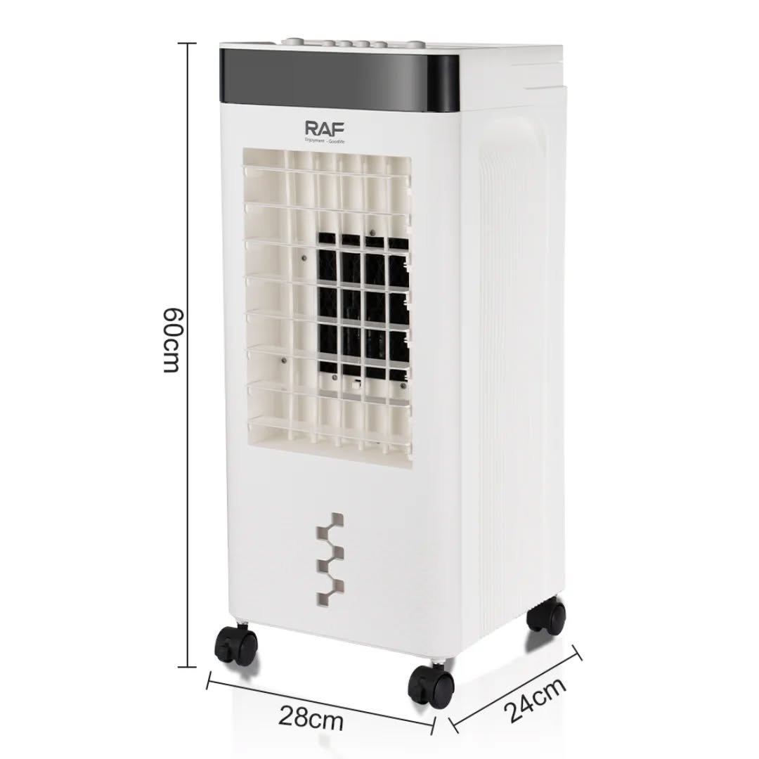 RAF Electric Air Cooler - White
