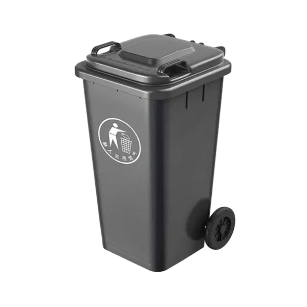 Plastic Outdoor 120Liters wheelie Waste Bin