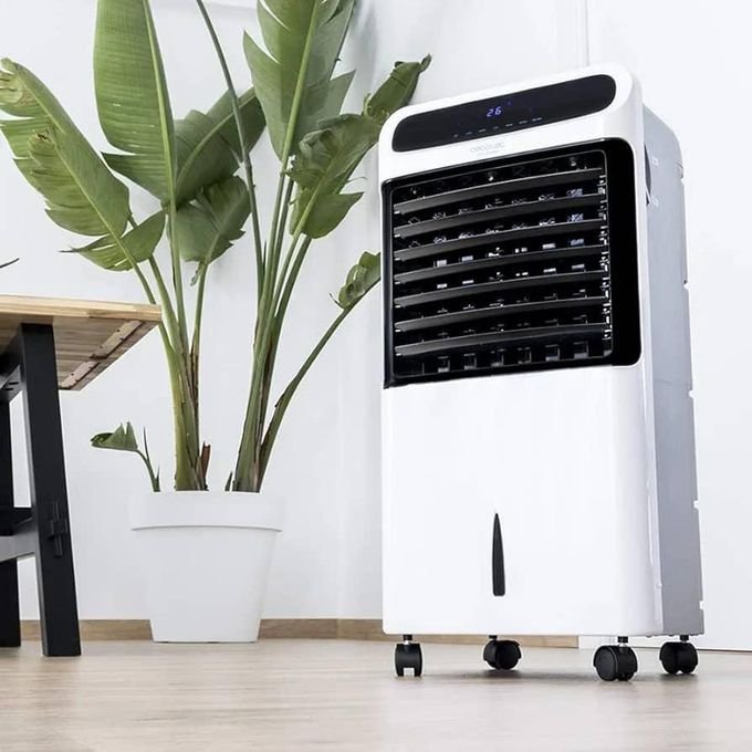 Pixel 12L Air Cooler With Remote Control, 3 Speed Settings & Timer – White
