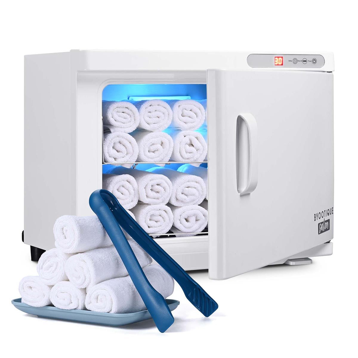23L Hot Towel Warmer & UV Sanitiser Cabinet- White
