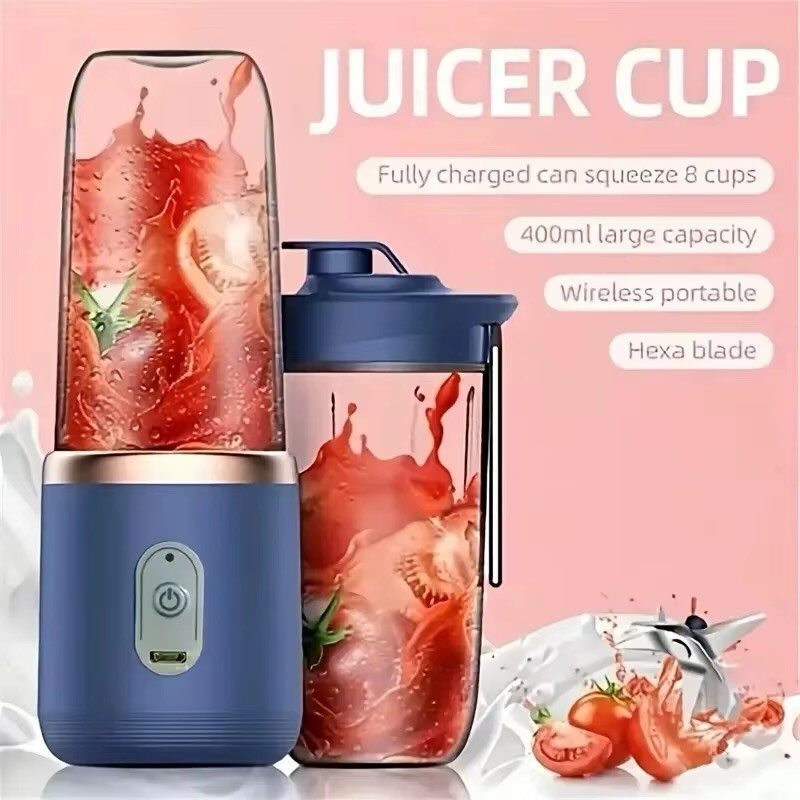 Mini Rechargeable Portable Wireless Juicer Cup