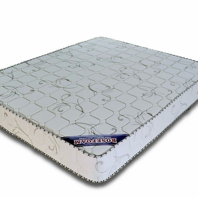 10 Inch Rosefoam 6*6 High Density Smart Mattress  - Multicolor