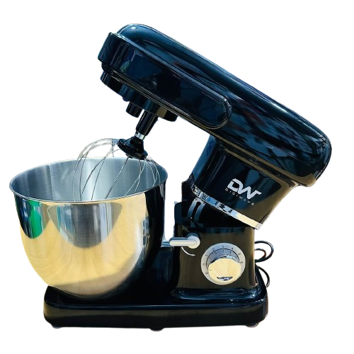 Digiwave 10Ltr Stand Mixer 1200Watts Bowl Capacity Extra Powerful Motor 6 Power Level With Lid Bowl Cover -Multicolor