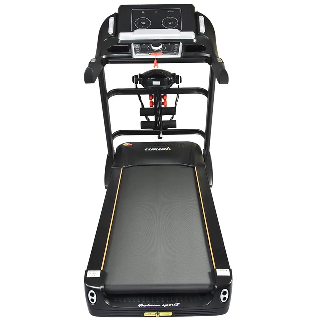 Foldable Treadmill  588 semi-commercial Machine- Black/ Silver