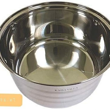 Kaisa Villa 3 Pieces Cookware Set With Covers 5 Layers Bottom-silver