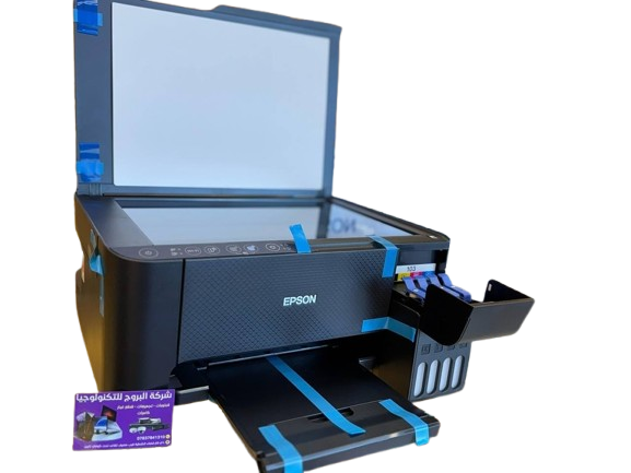 Epson Genuine L3252 Wireless Ink Tank Printer All In One, Print, Copy, Scan - Black