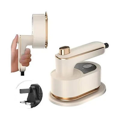 Mini Steam Iron for Clothes – Portable Compact Travel Iron, 180° Rotatable Micro Steam Iron