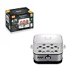 RAF R.0065 Electric Egg Cooker – 6 Eggs, Steam Boiler with Measuring Cup