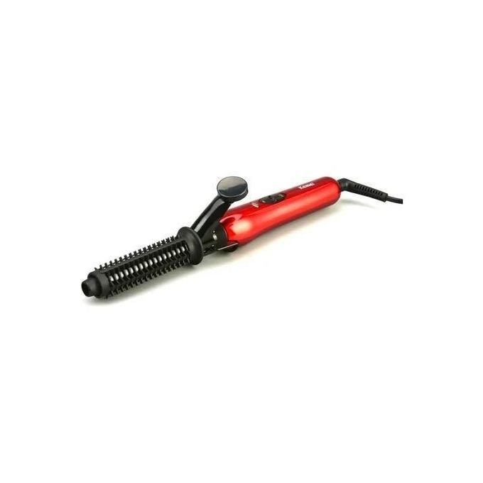 Kemei KM-19 Ceramic Hair Curler Styler with Detachable Brush Attachment