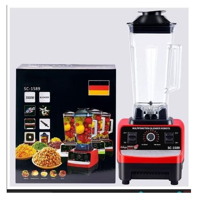 2L Heavy Duty Commercial Blender-  Red